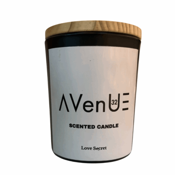 Avenue32 Scented Candle Wih Lid (Love Secret)