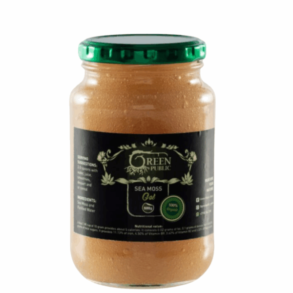 Green Public Sea Moss Gel