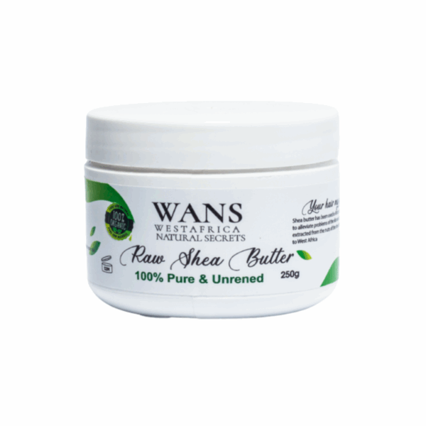 Wans Raw Shea Butter 250ml