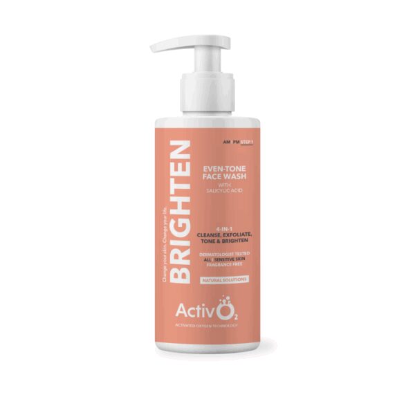 Activ O2 Brighten Even Tone Face Wash