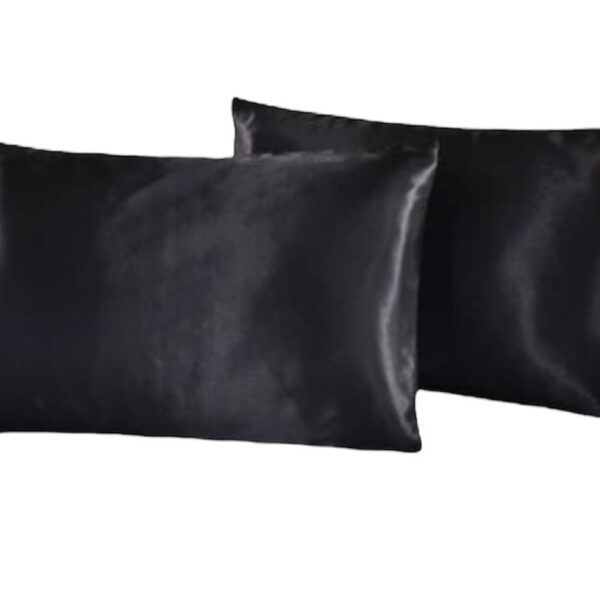 Dubis Adult Satin pillowcases Black