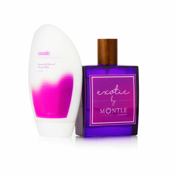 Montle Cosmetics Combo Exotic perfume 50ml and hand lotion 100ml