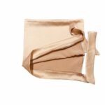 Dubis Duchees Satin Doek made of soft stretchy for Healthy Beautiful Hair Gold
