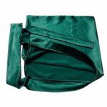 Dubis Duchees Satin Doek made of soft stretchy for Healthy Beautiful Hair  DARK GREEN