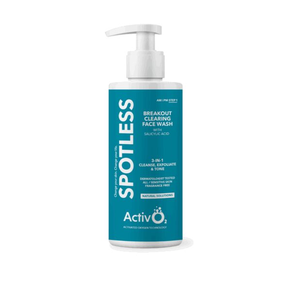 Activ O2 Spotless Breakout Clearing Face Wash