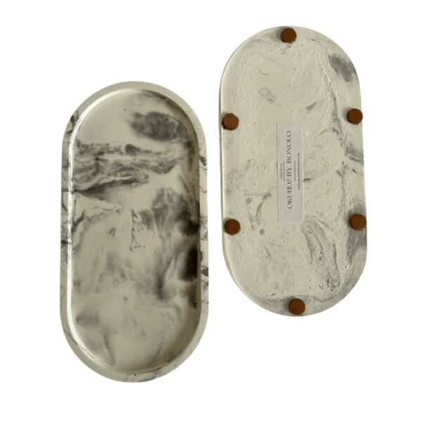Okuhle By Bonolo Trinket Tray Marble Grey
