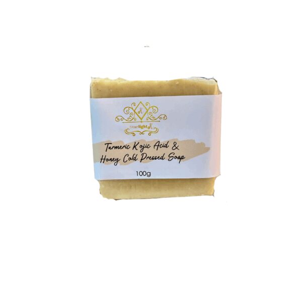 Starlight K- Tumeric, kojic acid and honey cold pressed soap