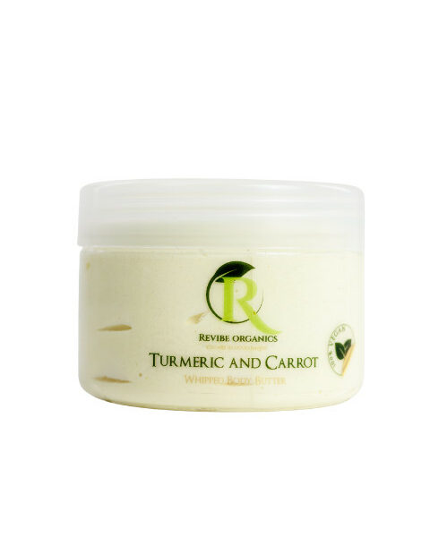 Revibe Organics Turmeric And Carrot Whipped Body Butter
