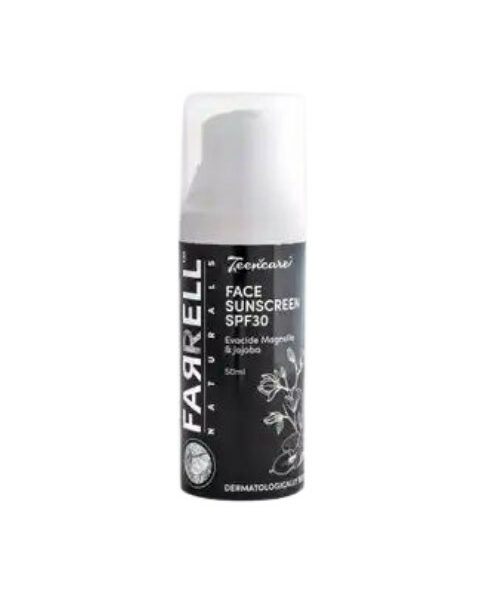 Teencare Farrell Naturals Face Sunscreen SPF30