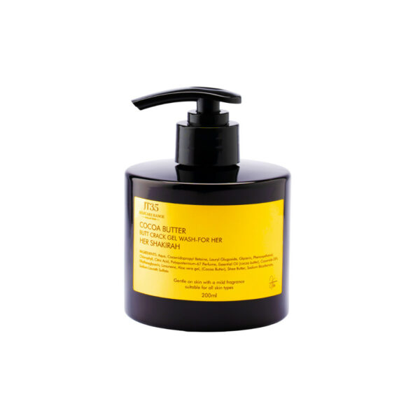 JT35 Self-Care Buttcrack Gel Wash Cocoa Butter 200ml