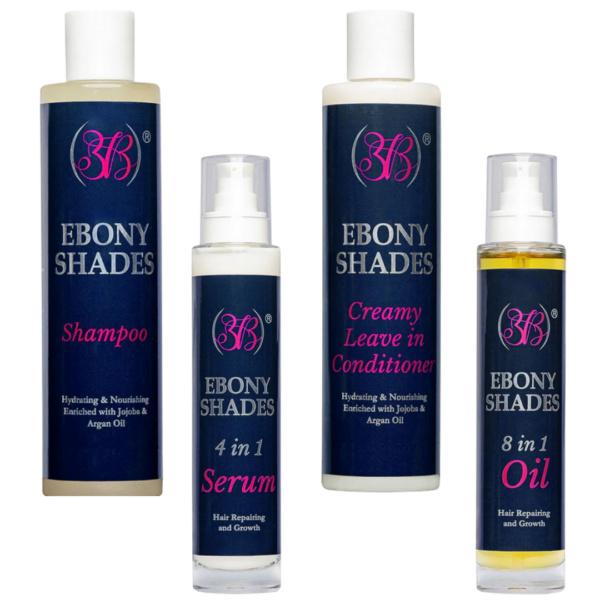 Ebony Shades Growth Boost Essentials Combo