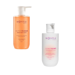 Montle Cosmetics shower and soften set